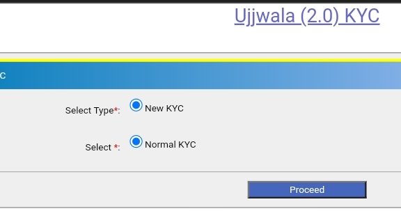 select type- new kyc, normal kyc