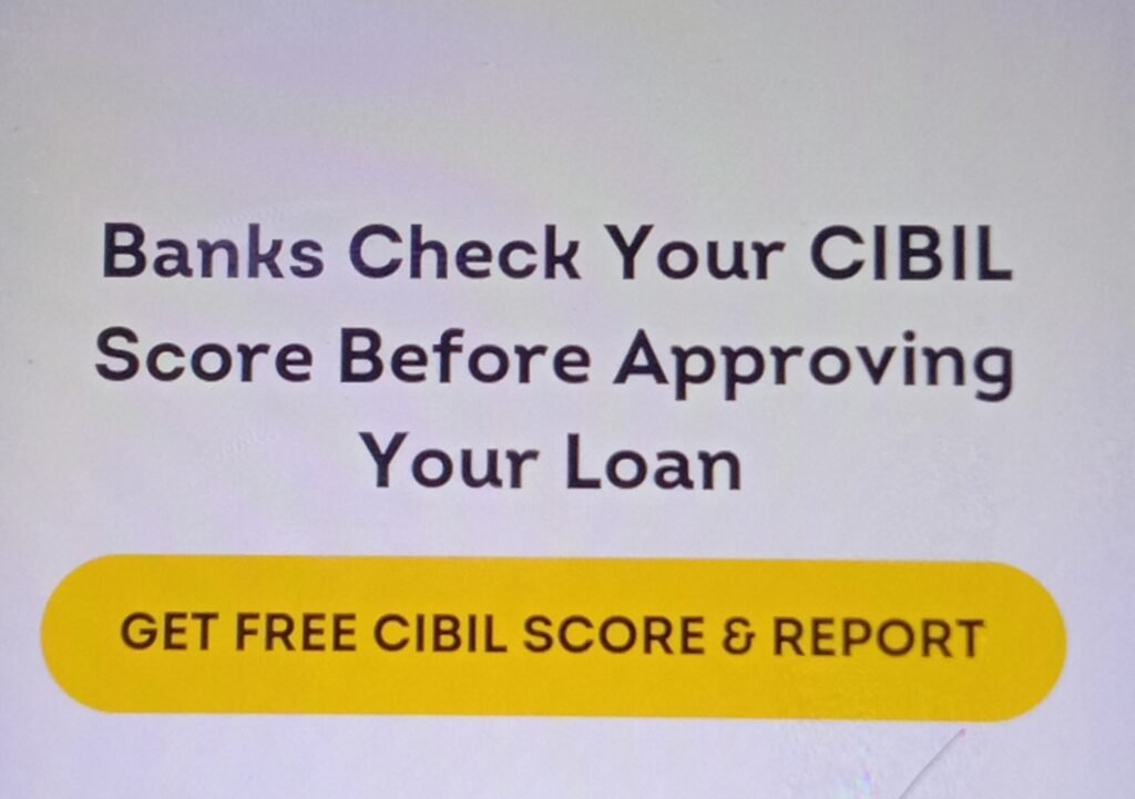 get free cibil score & report 