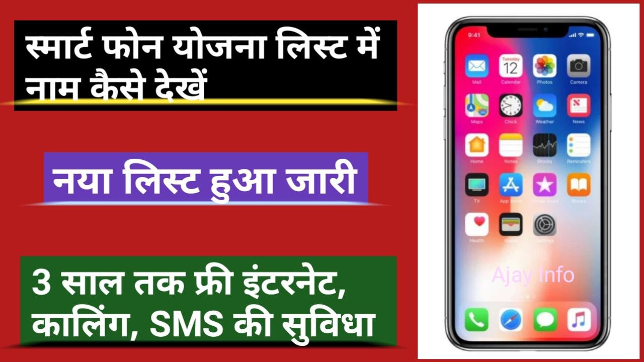 Smart Phone Yojana List Me Name Kaise Dekhe