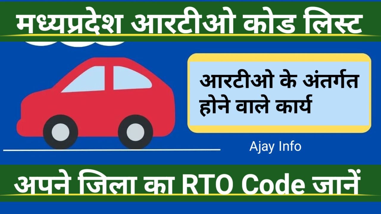 MP RTO Code List