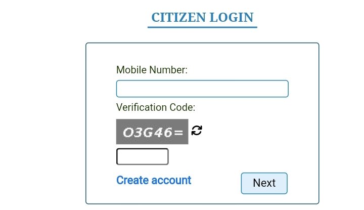 citizen login 